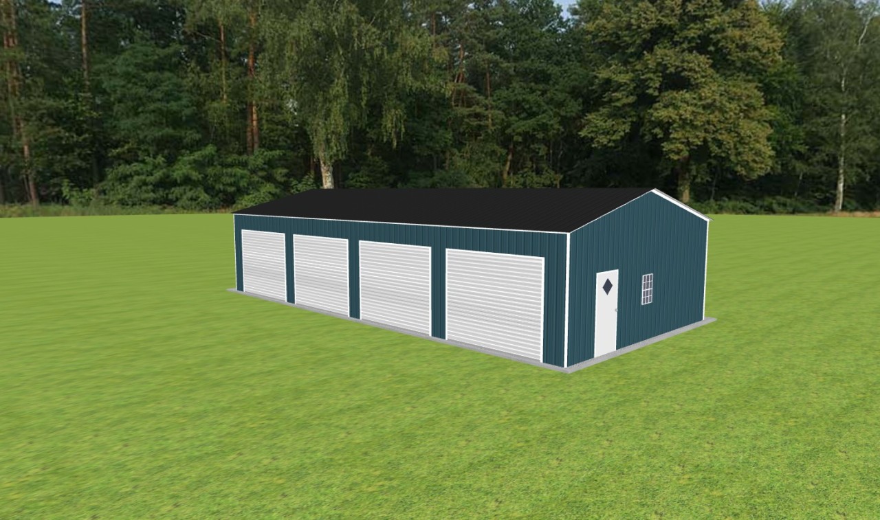 4 Car Garage 24 x 50 x 10 — photo 1
