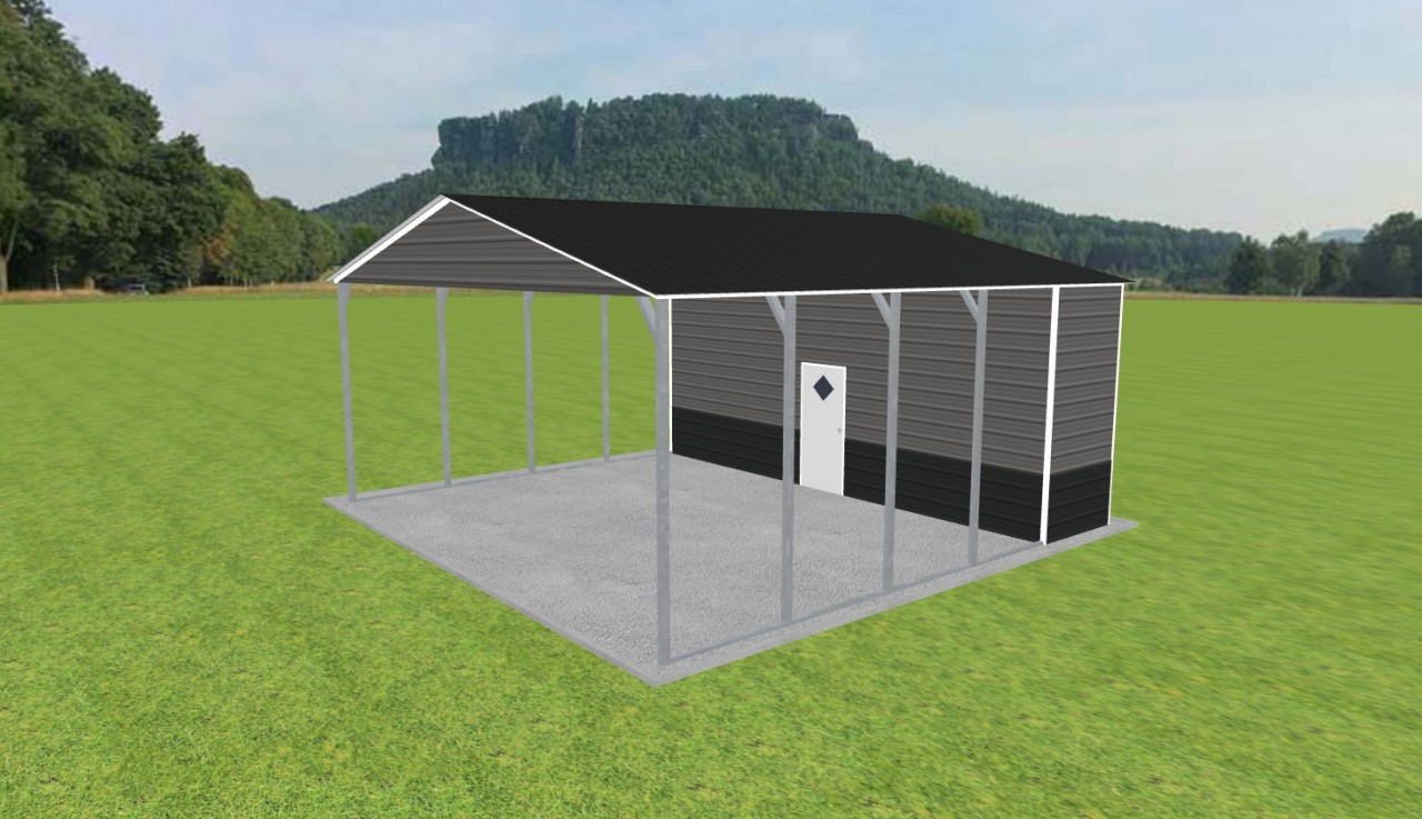 Carport with Storage 26 x 25 x 11 — photo 1