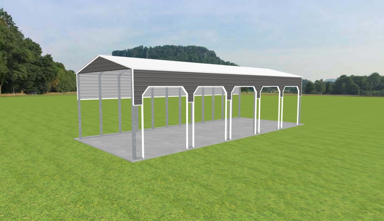 Carport 24 x 60 x 15 — photo 1