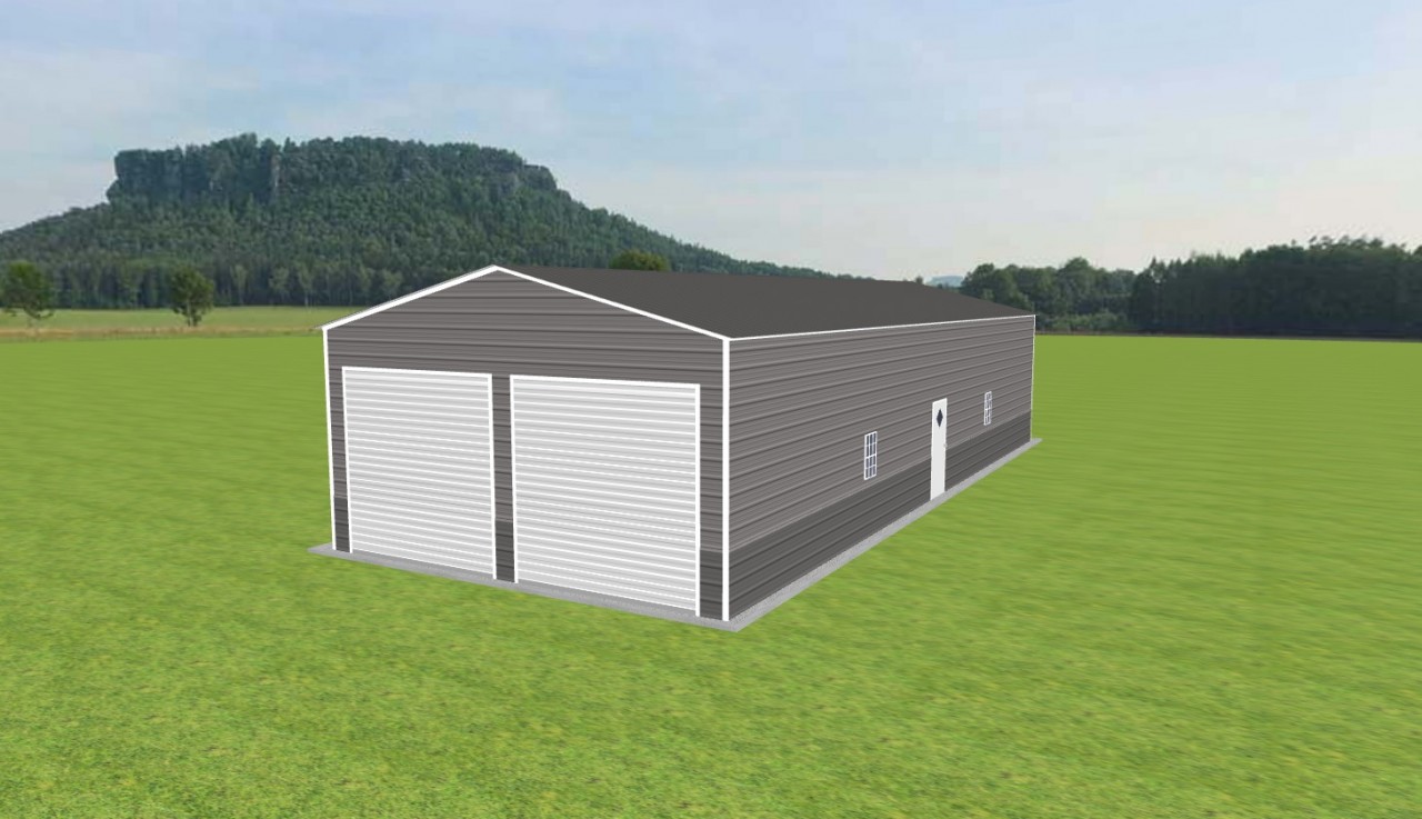 2 Car Garage 24 x 60 x 12 — photo 1