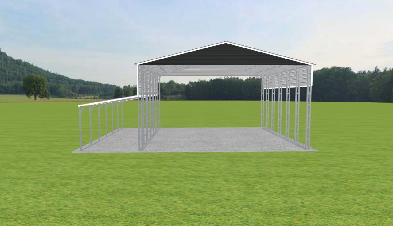 3 Car Carport 30 x 30 x 15 — photo 1