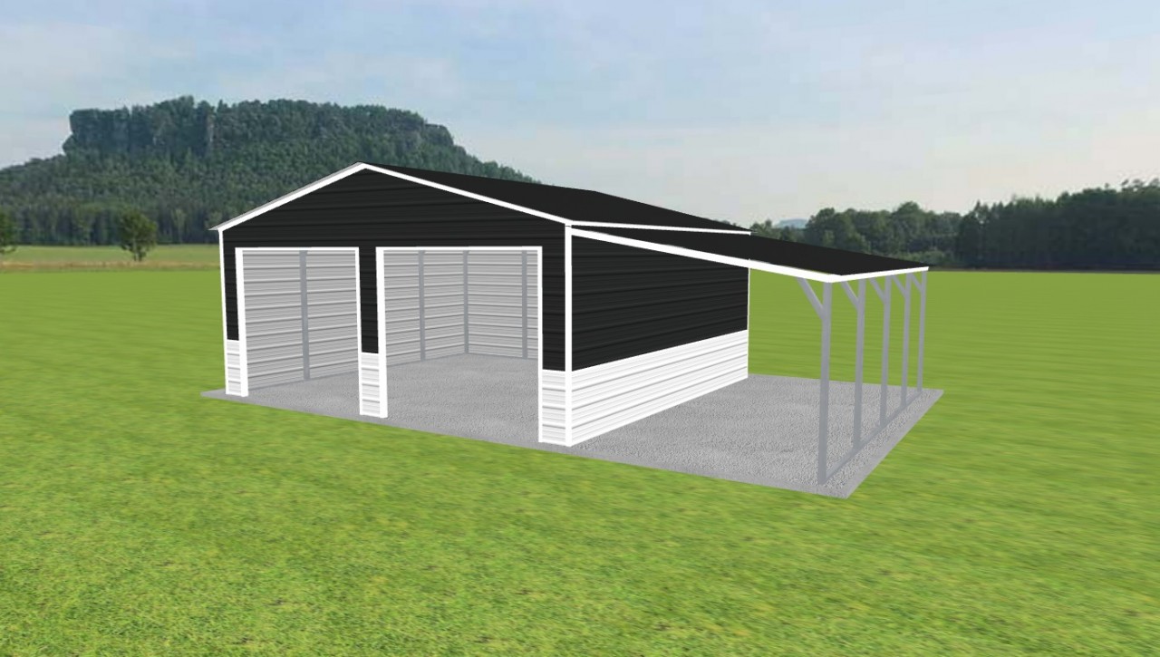 2 Car Carport 22 x 20 x 9 — photo 1