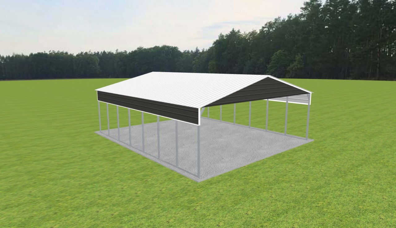 3 Car Carport 30 x 35 x 10 — photo 1