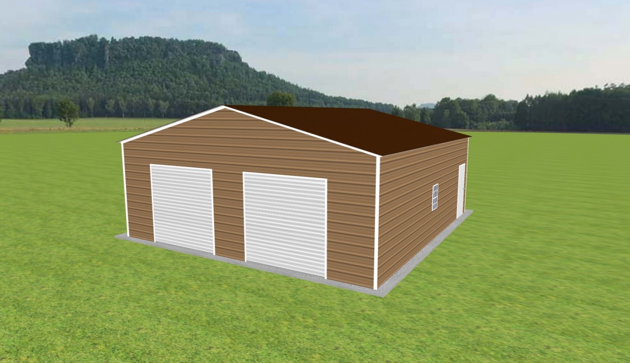 2 Car Garage 28 x 30 x 10 — photo 1