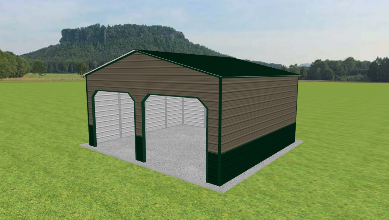2 Car Carport 22 x 20 x 10 — photo 1