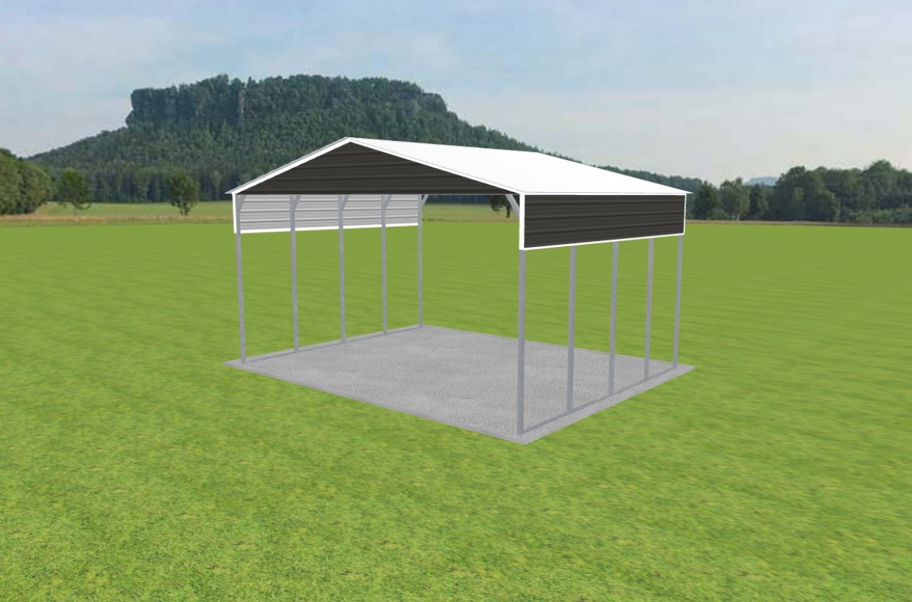3 Car Carport 26 x 20 x 13 — photo 1