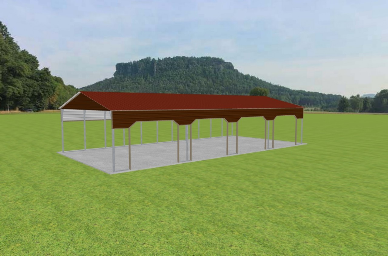 Carport 26 x 55 x 10 — photo 1