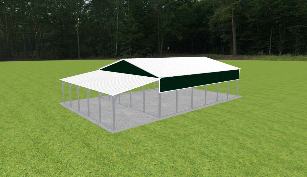 Carport 24 x 30 x 8 — photo 1