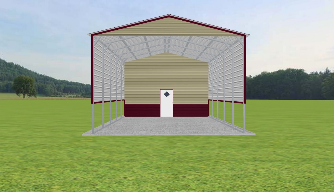 Carport with Storage 20 x 35 x 13 — photo 1