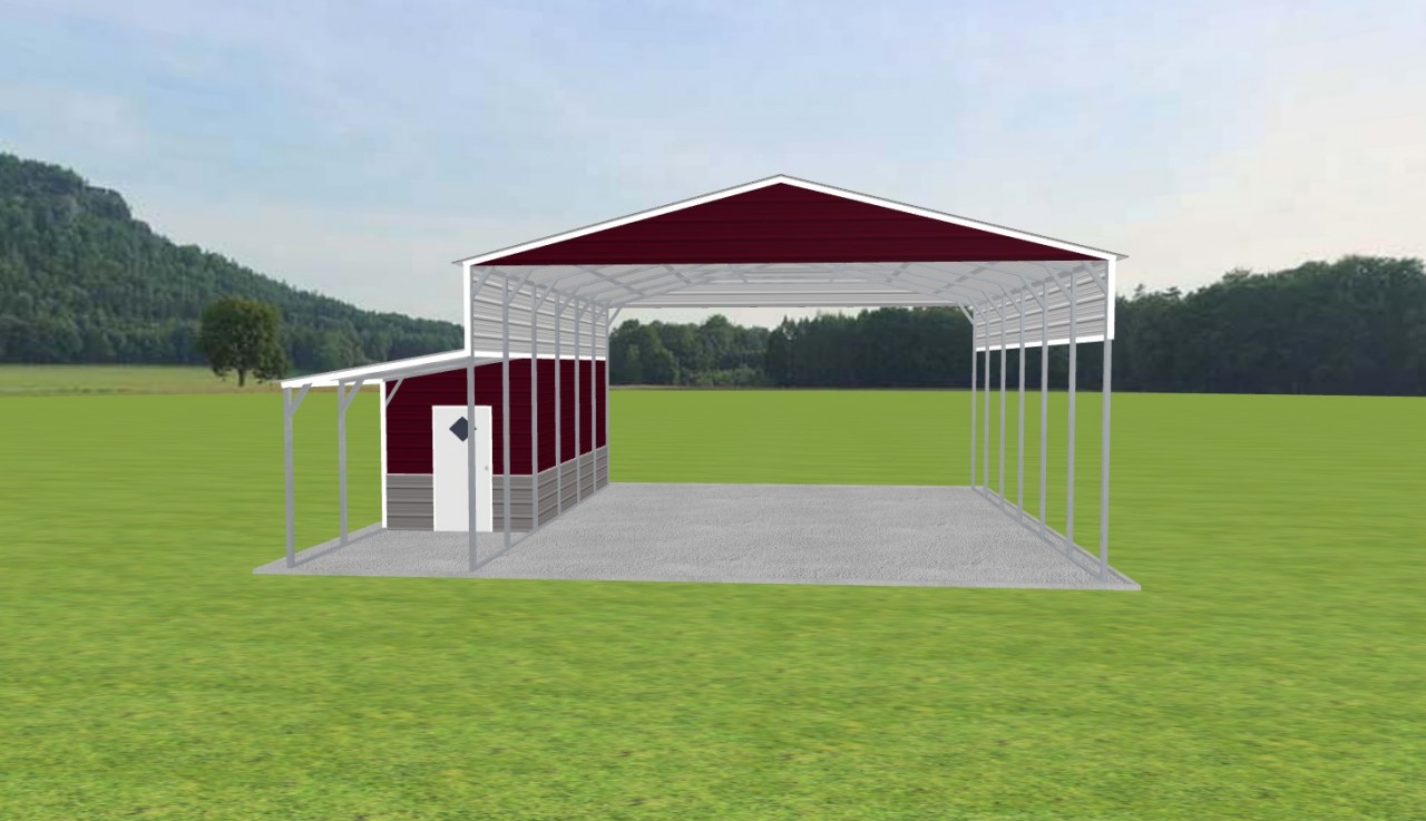 Carport with Storage 26 x 30 x 13 — photo 1