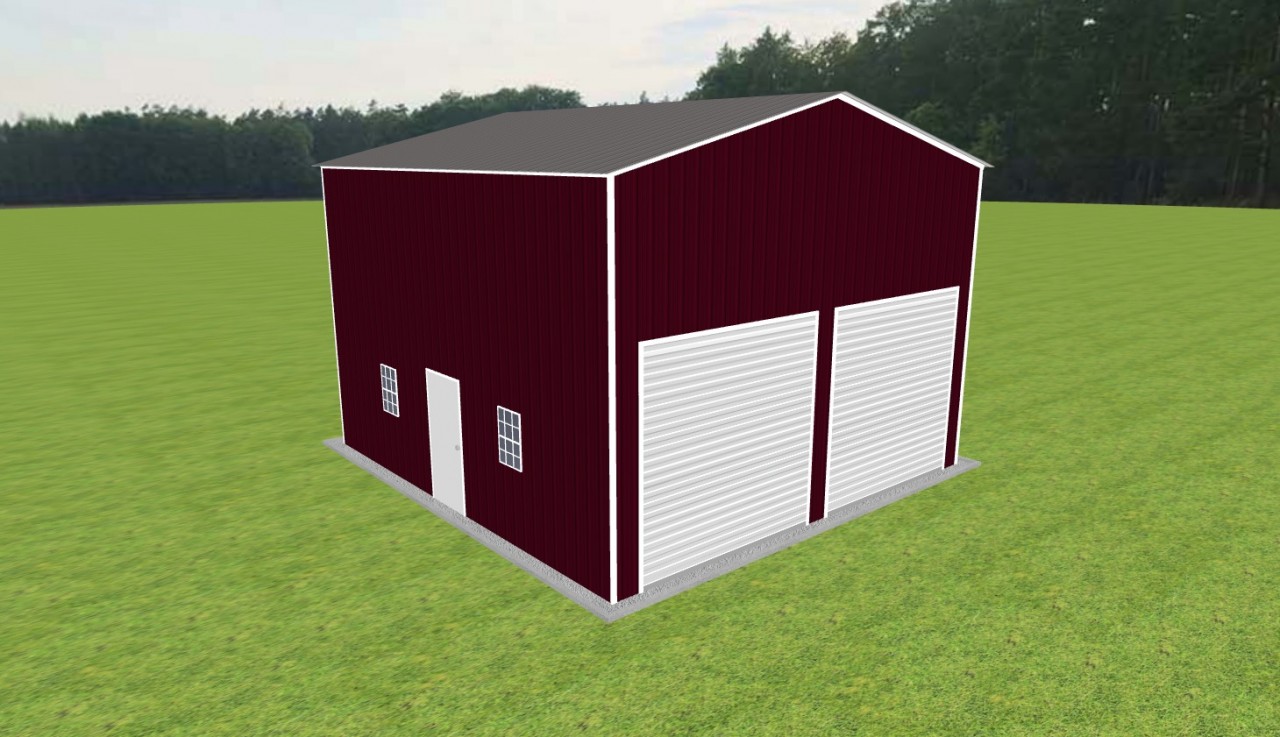 2 Car Garage 24 x 25 x 16 — photo 1