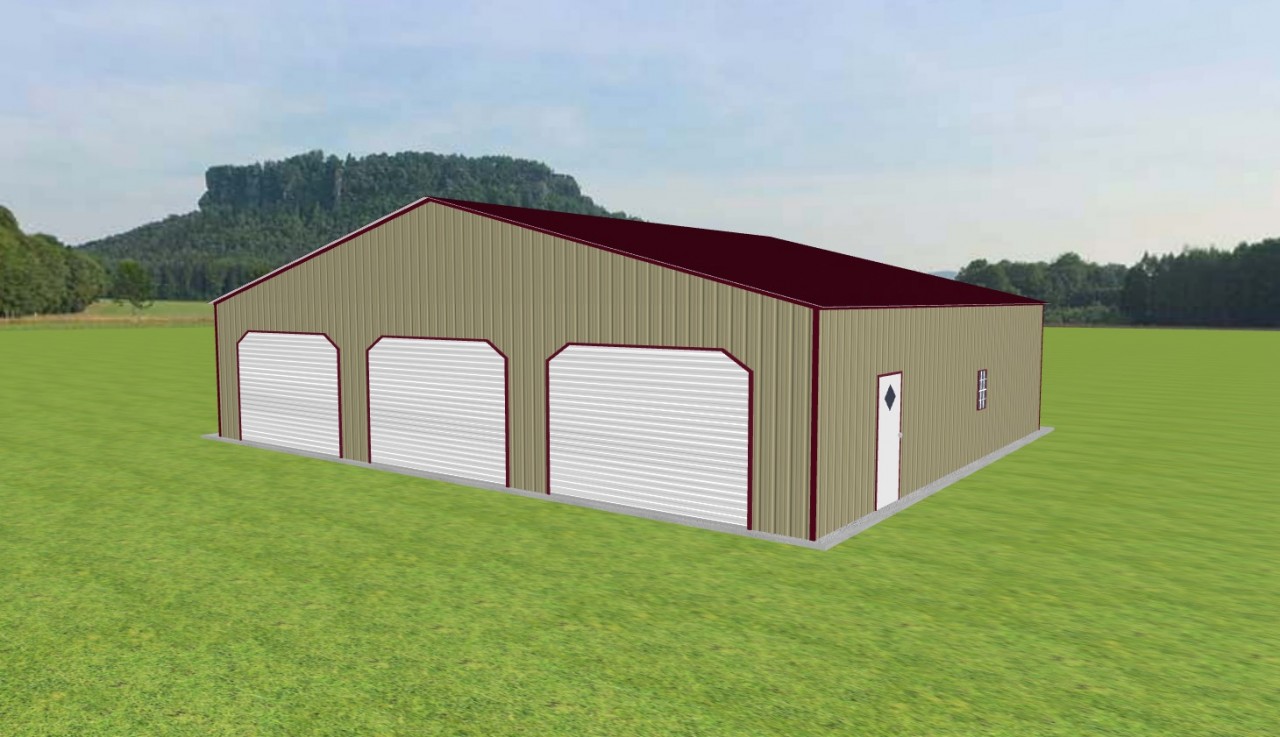 3 Car Garage 48 x 40 x 10 — photo 1