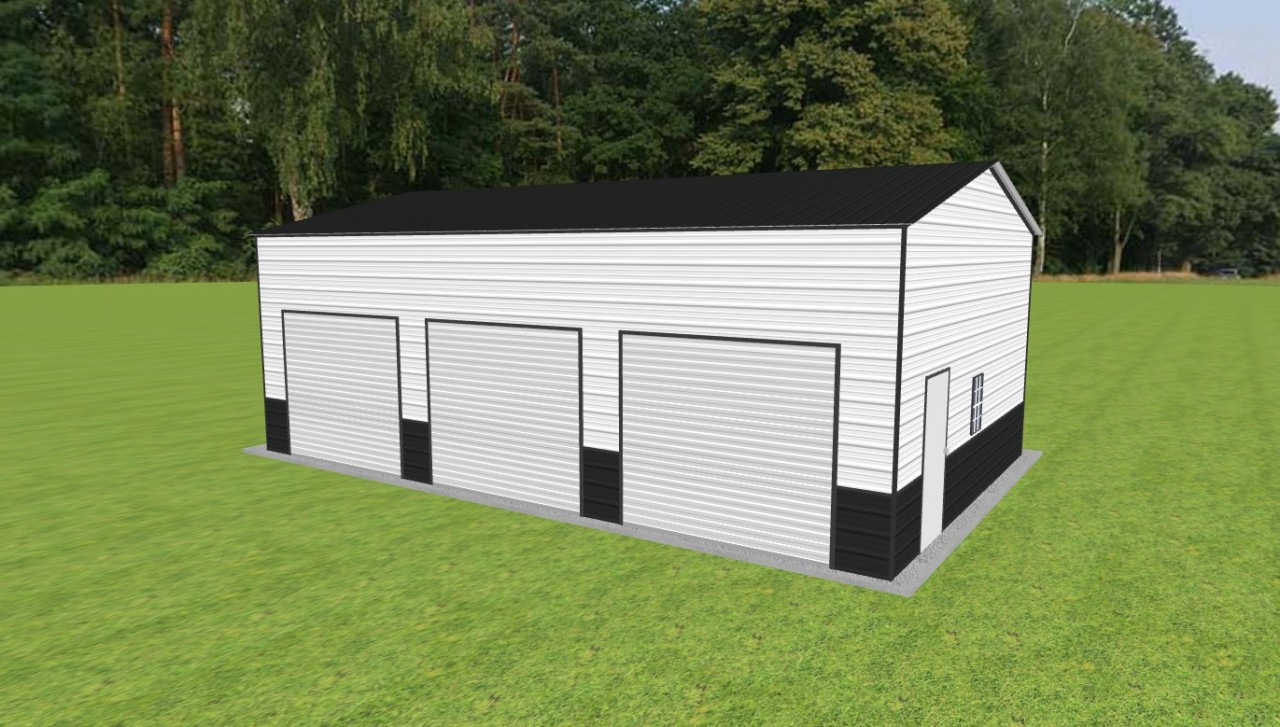 3 Car Garage 22 x 35 x 12 — photo 1