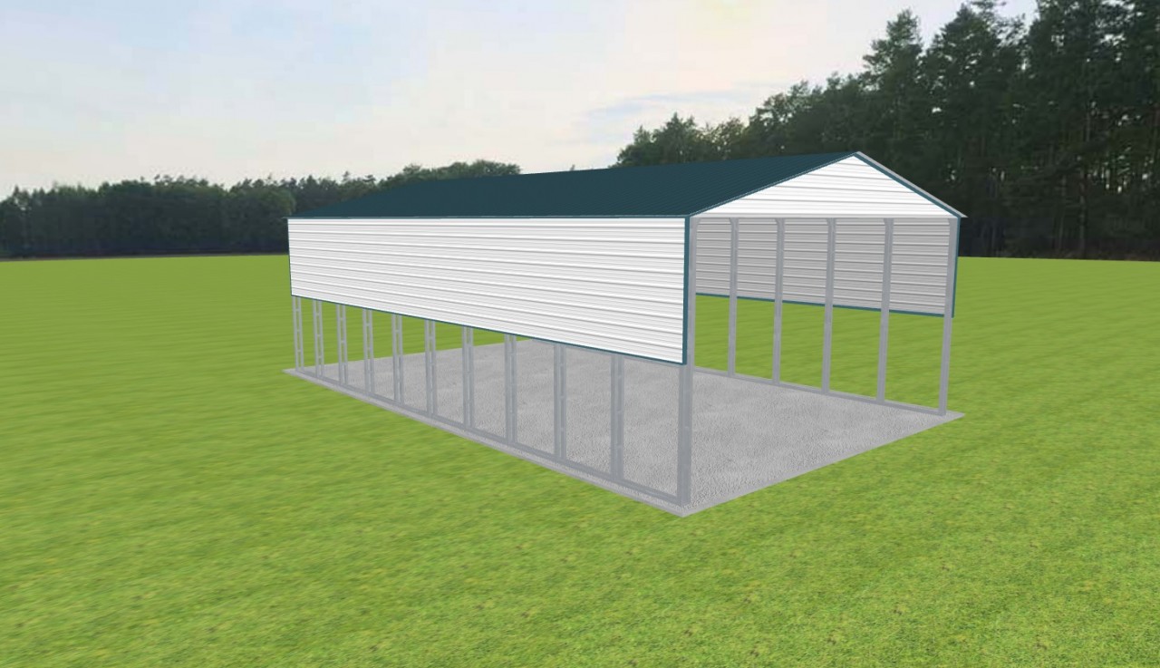 RV Carports 30 x 50 x 15 — photo 1