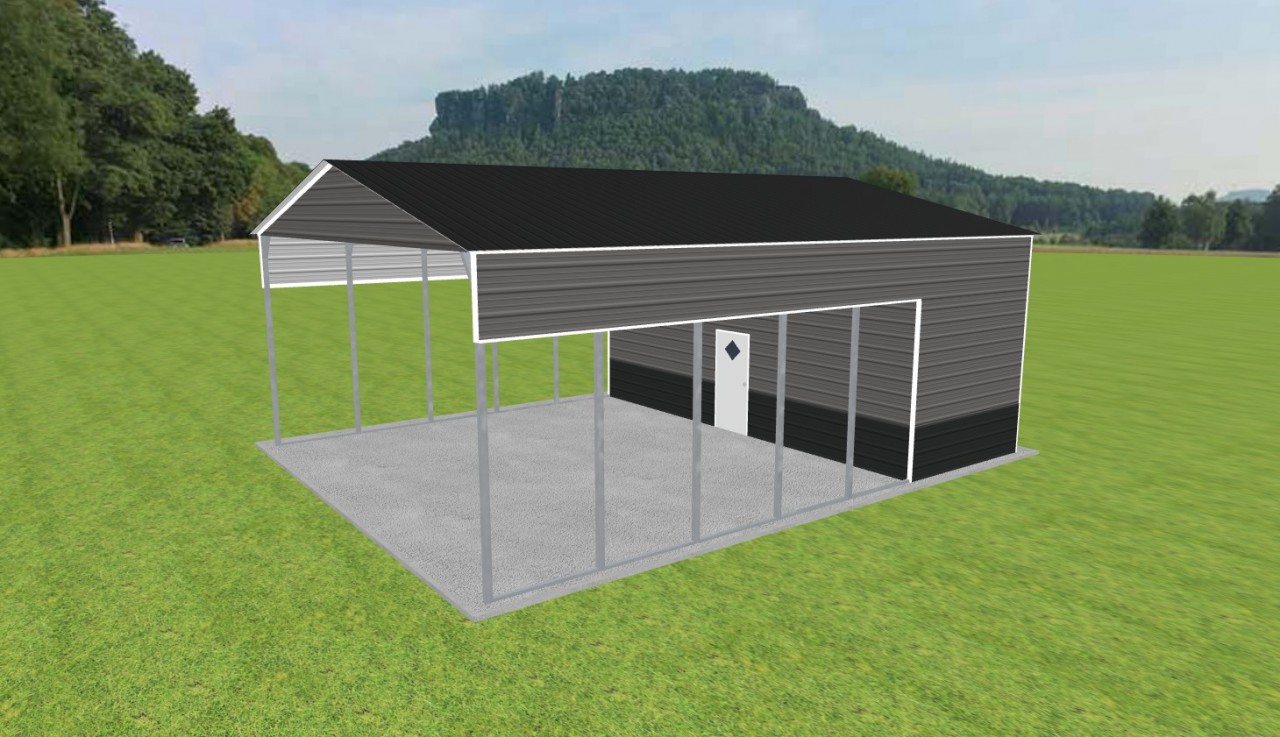 Carport with Storage 28 x 35 x 13 — photo 1