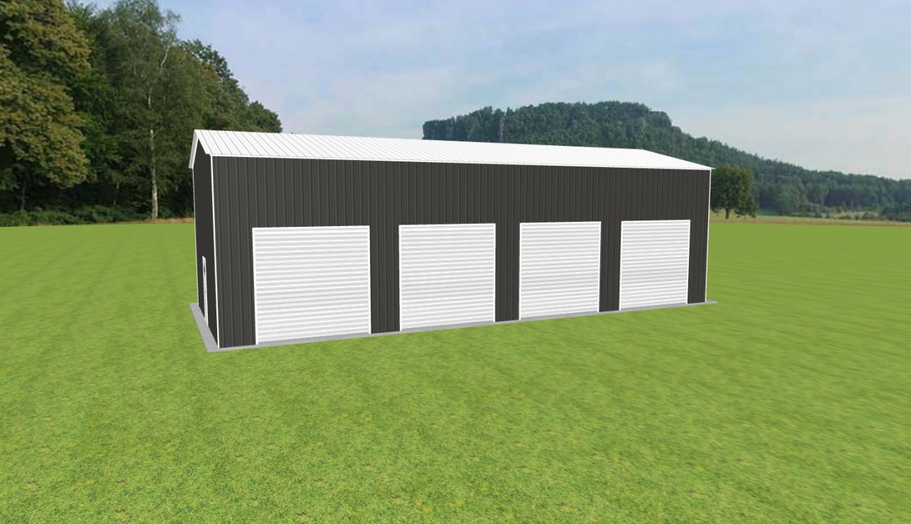 4 Car Garage 24 x 55 x 16 — photo 1