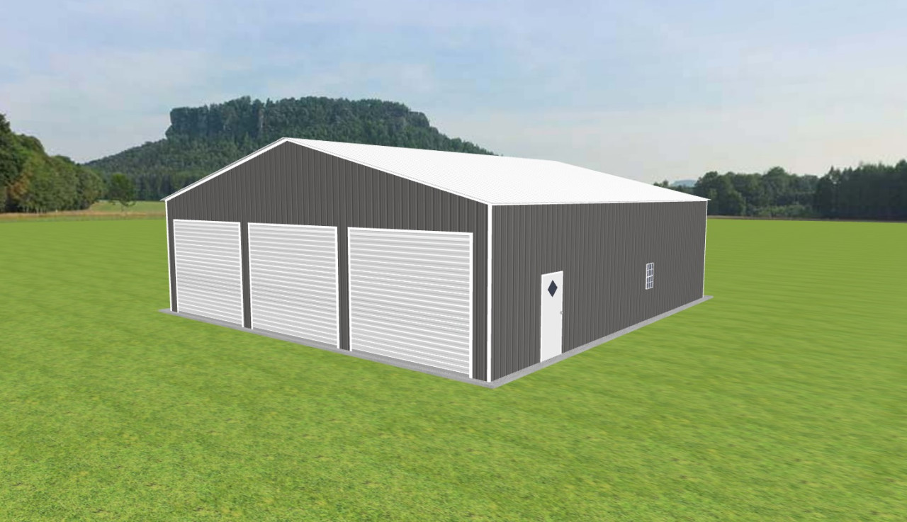 3 Car Garage 42 x 45 x 12 — photo 1