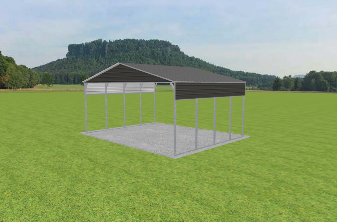 3 Car Carport 26 x 20 x 11 — photo 1