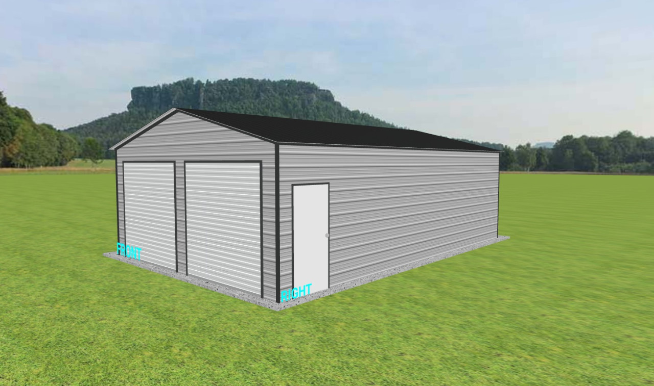 2 Car Garage 20 x 30 x 9 — photo 1
