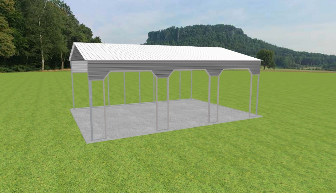 3 Car Carport 30 x 40 x 14 — photo 1
