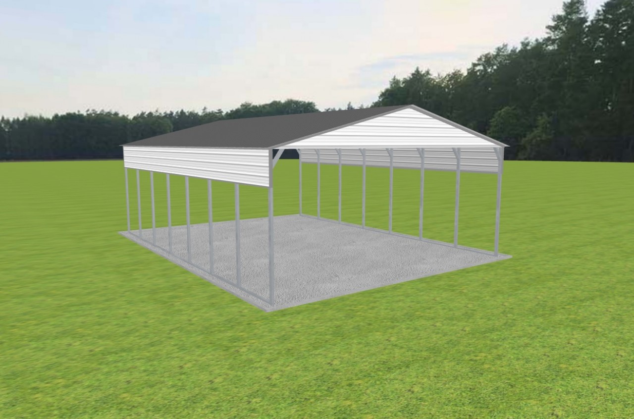 3 Car Carport 26 x 35 x 11 — photo 1