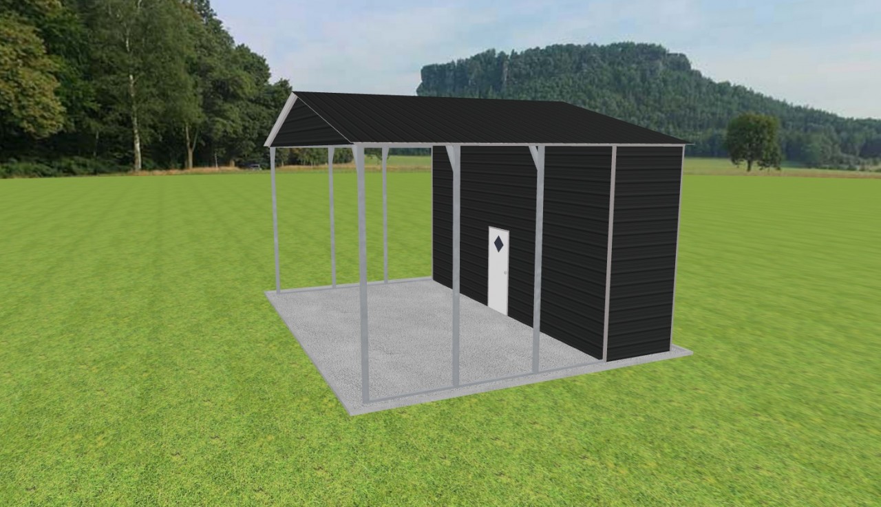 Carport with Storage 26 x 20 x 13 — photo 1