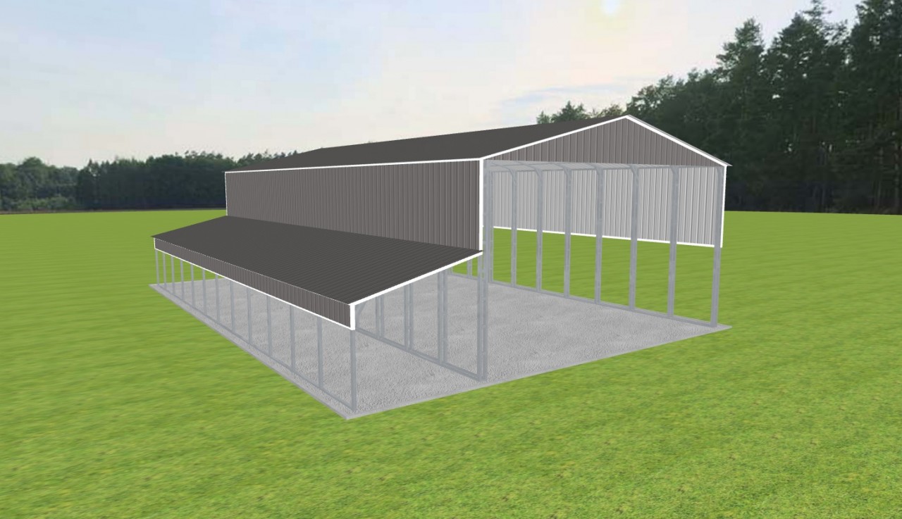RV Carports 30 x 60 x 16 — photo 1
