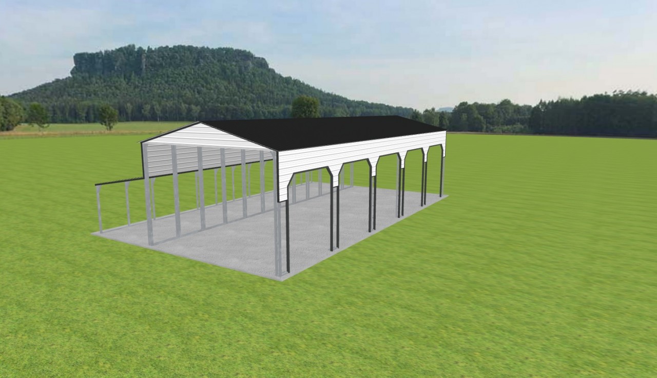 Carport 24 x 60 x 15 — photo 1