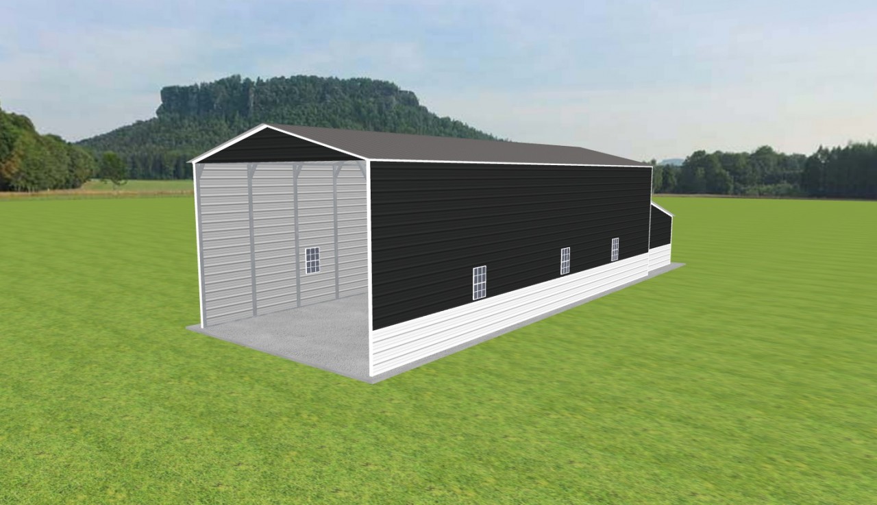 Carport with Storage 20 x 50 x 14 — photo 1