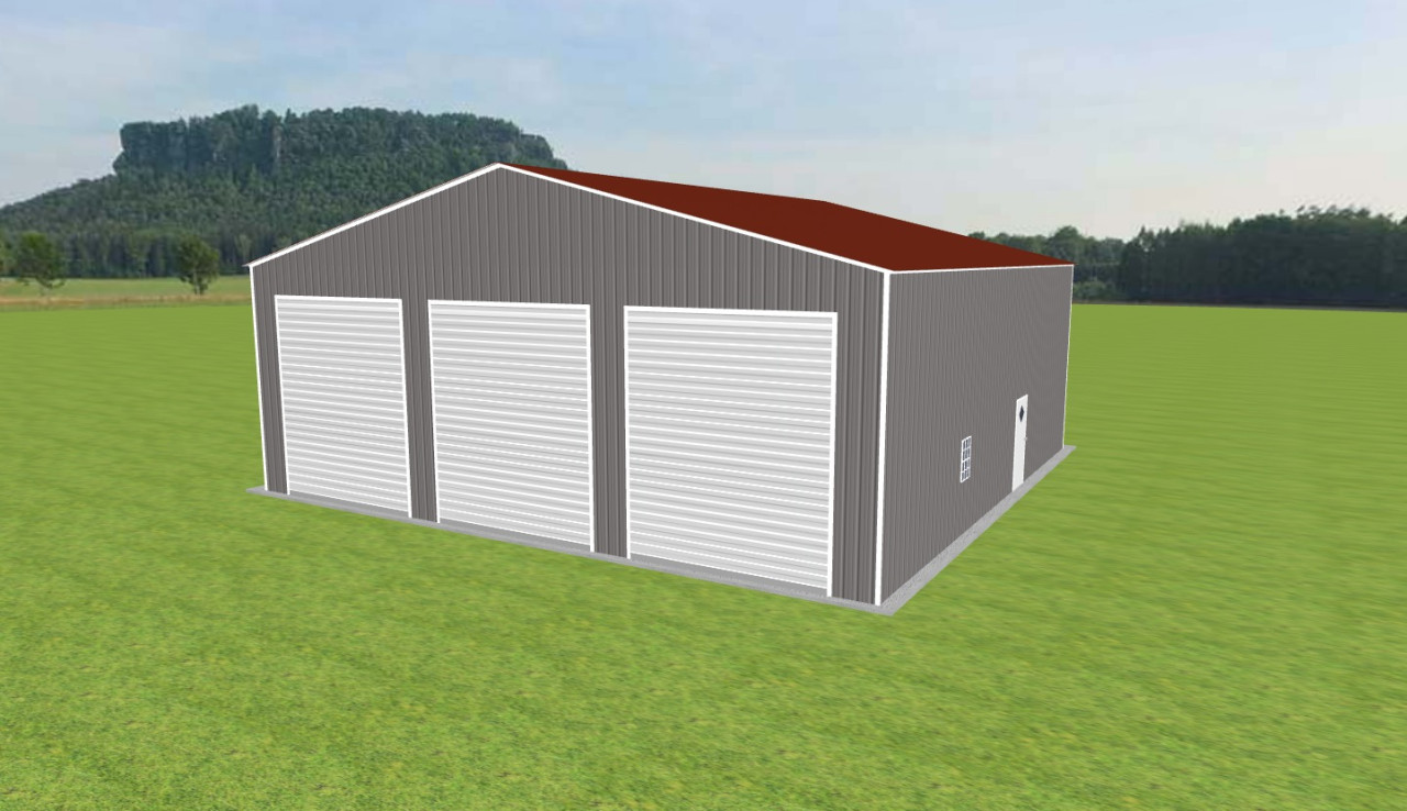 3 Car Garage 46 x 45 x 16 — photo 1