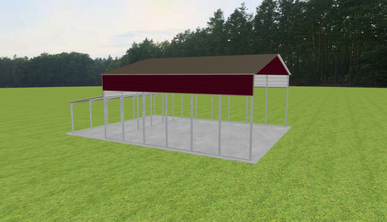 3 Car Carport 30 x 30 x 13 — photo 1
