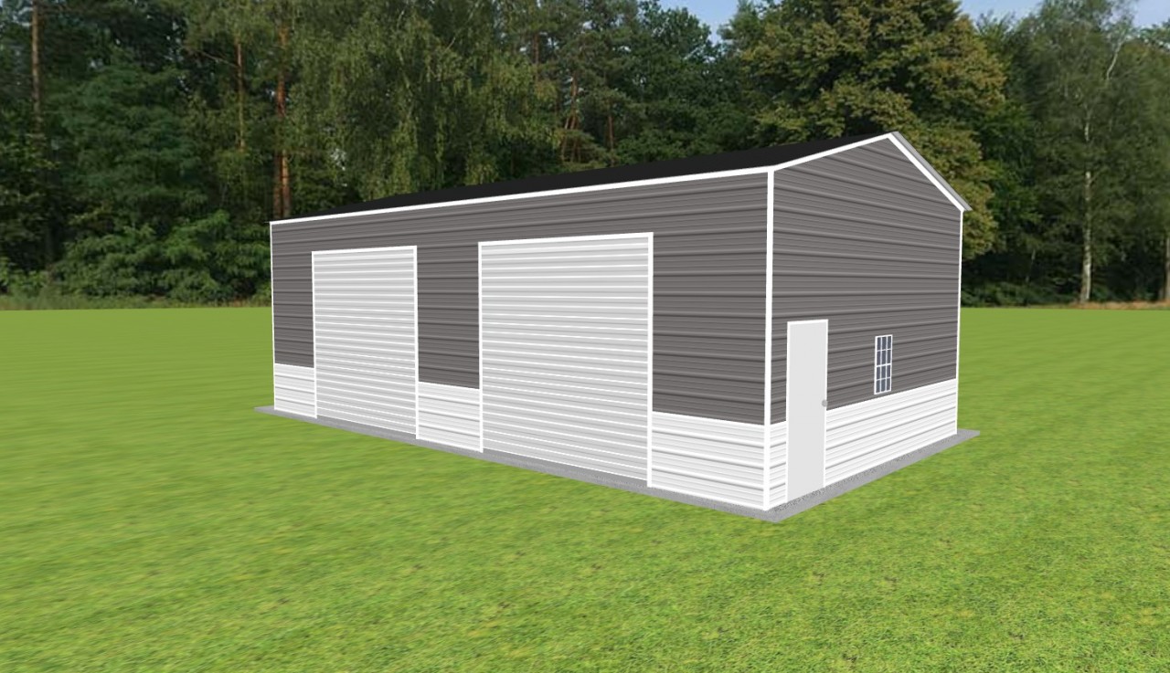 2 Car Garage 20 x 35 x 12 — photo 1