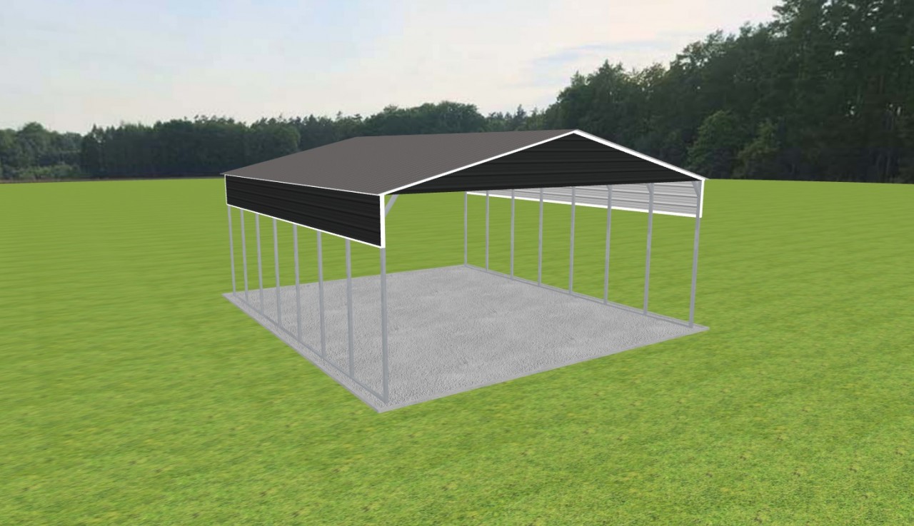 3 Car Carport 30 x 35 x 13 — photo 1