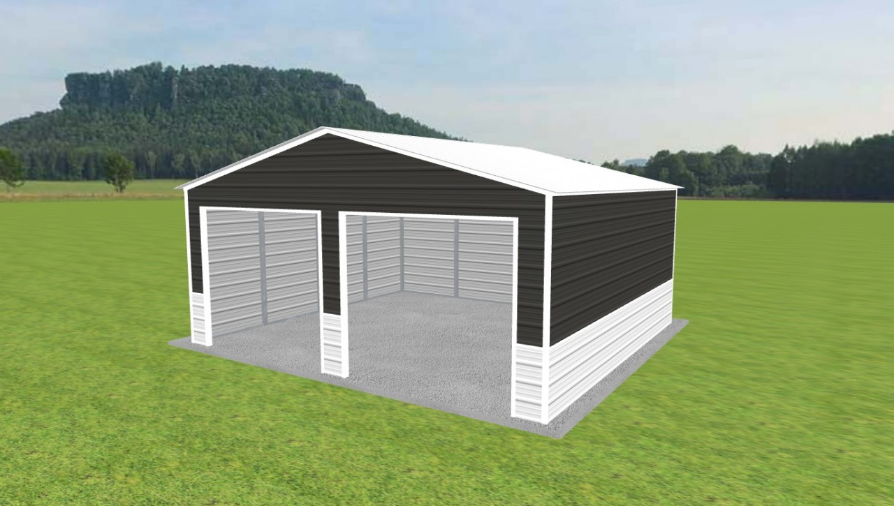 2 Car Carport 22 x 20 x 9 — photo 1
