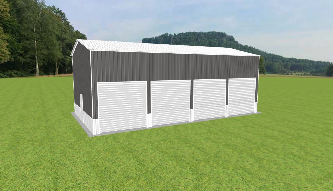 4 Car Garage 24 x 45 x 16 — photo 1