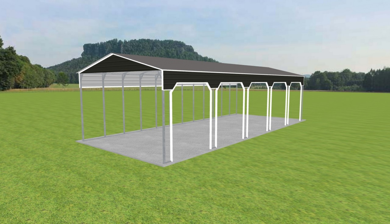 Carport 24 x 60 x 14 — photo 1