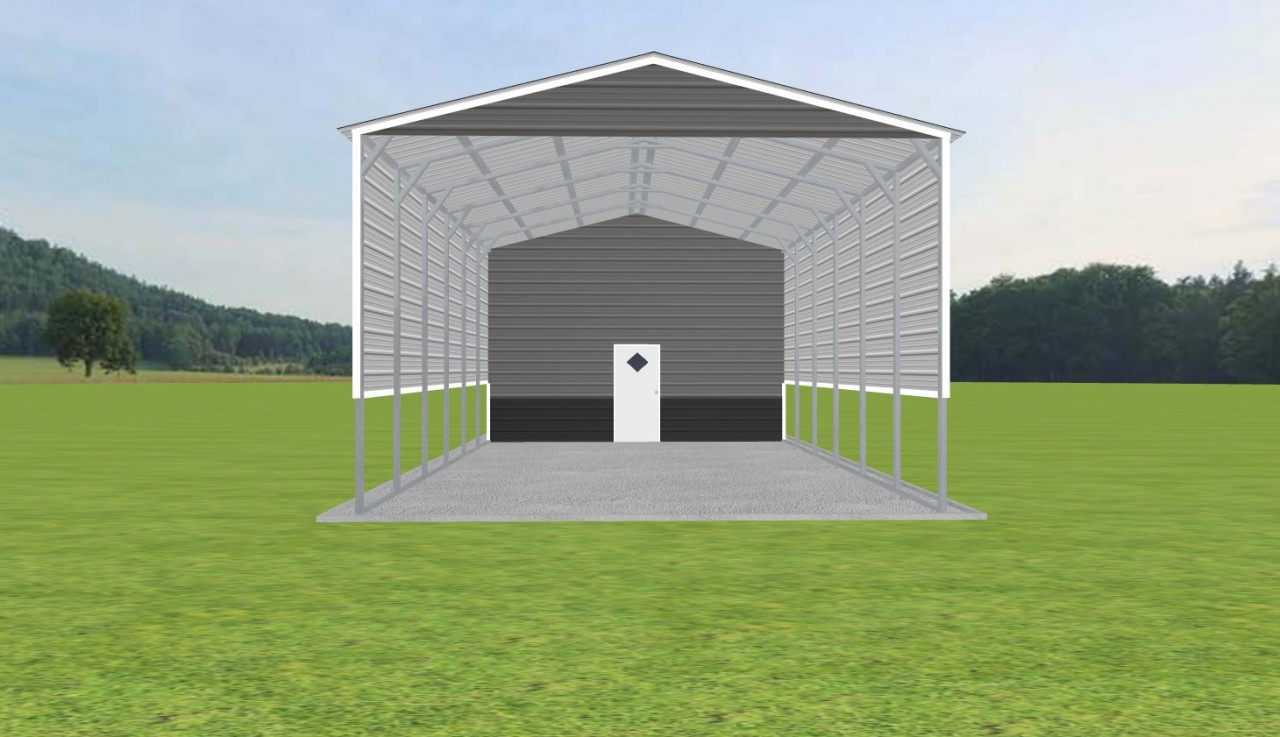 Carport with Storage 20 x 40 x 13 — photo 1