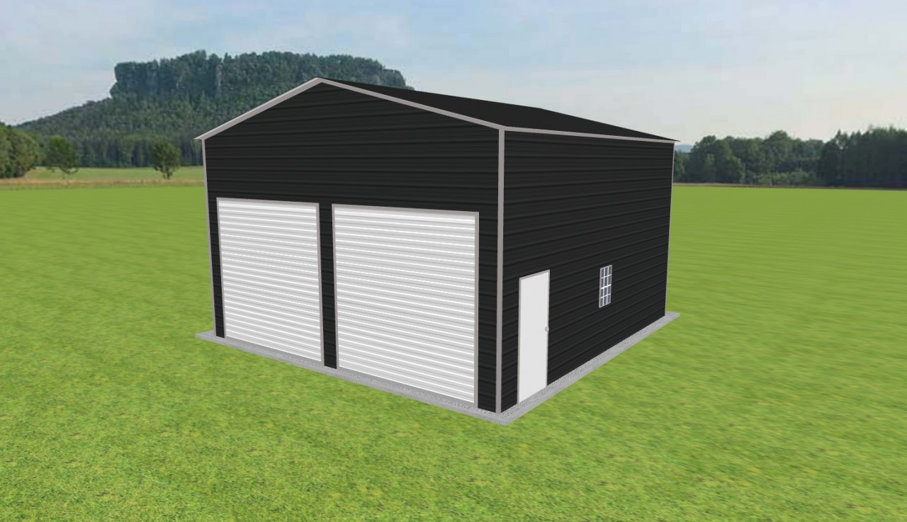 2 Car Garage 24 x 25 x 14 — photo 1