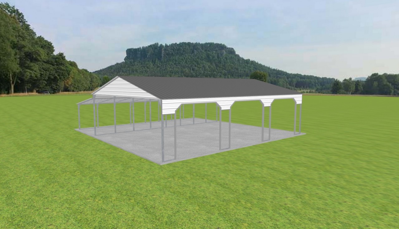 3 Car Carport 30 x 40 x 10 — photo 1