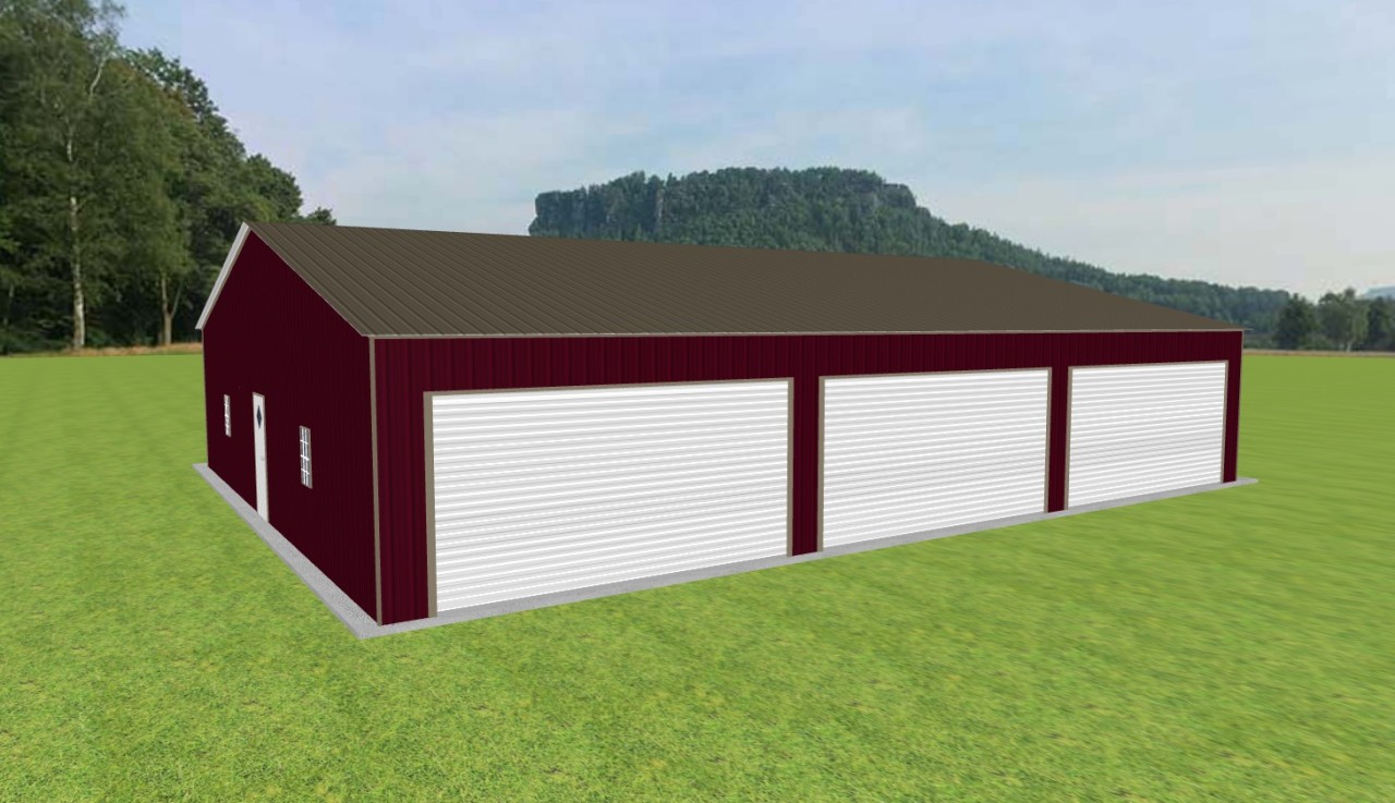 3 Car Garage 44 x 55 x 10 — photo 1