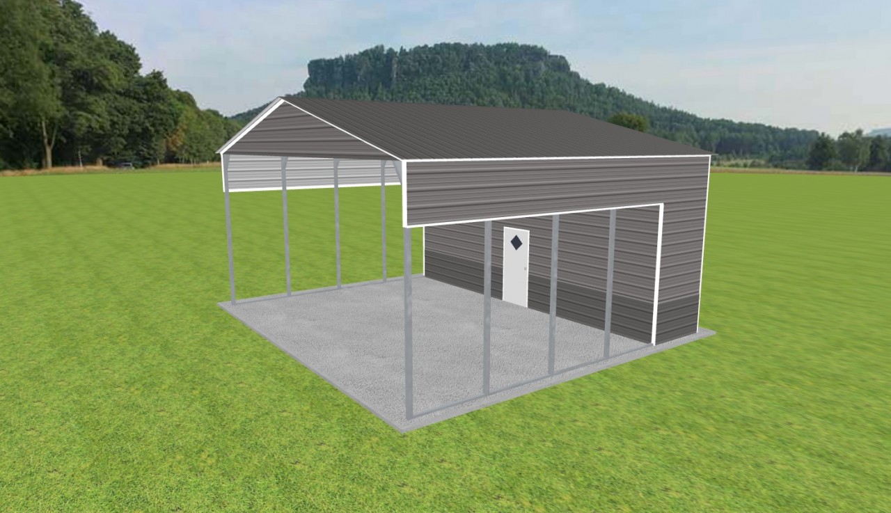 Carport with Storage 28 x 25 x 13 — photo 1