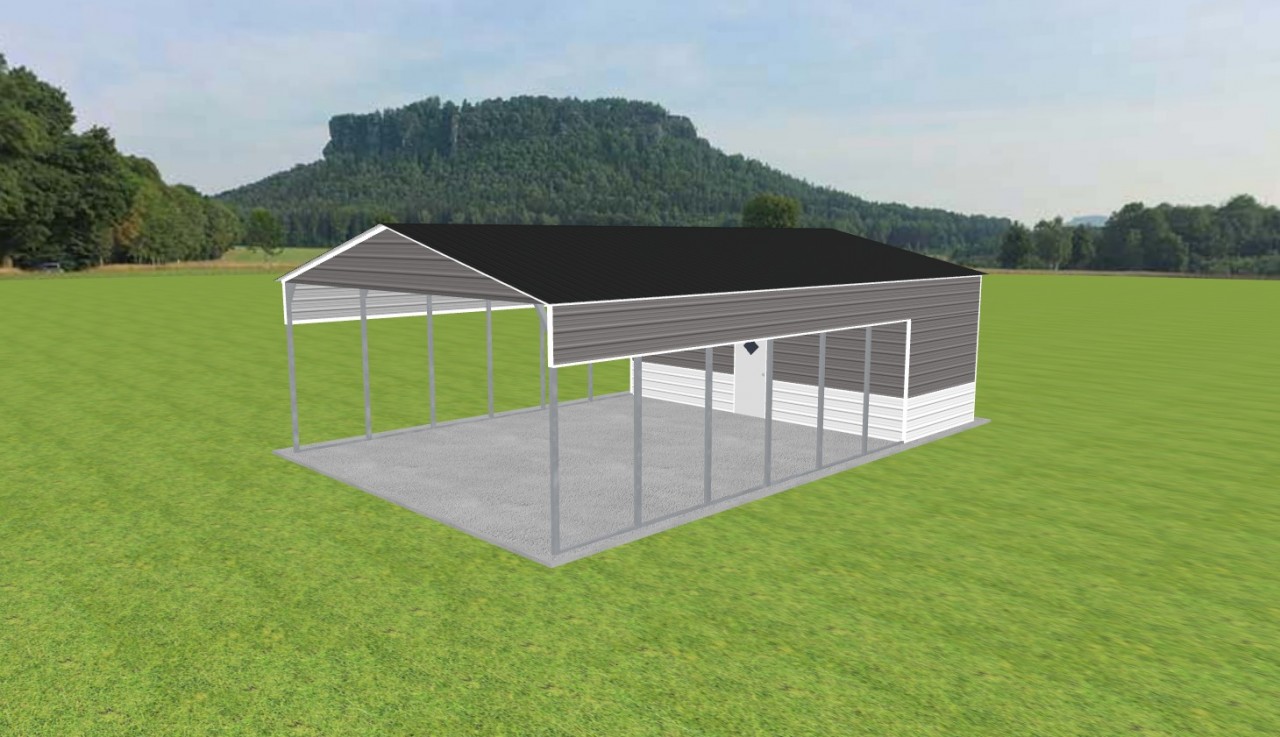 Carport with Storage 26 x 40 x 11 — photo 1