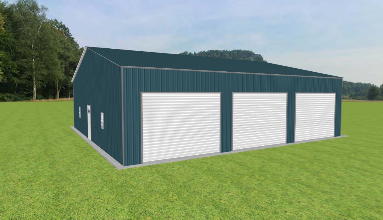3 Car Garage 44 x 45 x 12 — photo 1