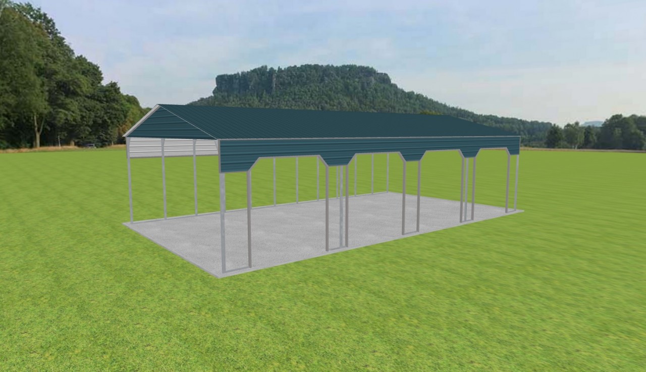 Carport 30 x 55 x 13 — photo 1