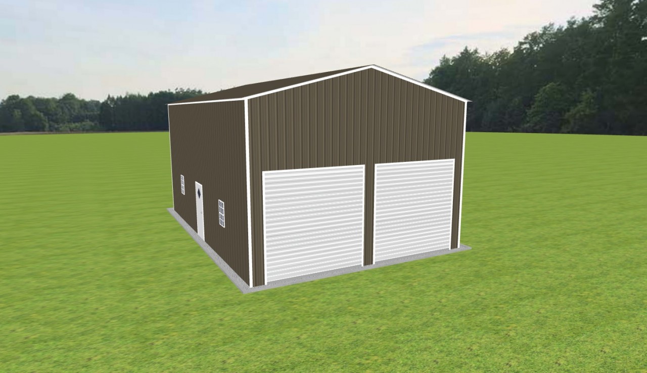 2 Car Garage 24 x 35 x 16 — photo 1