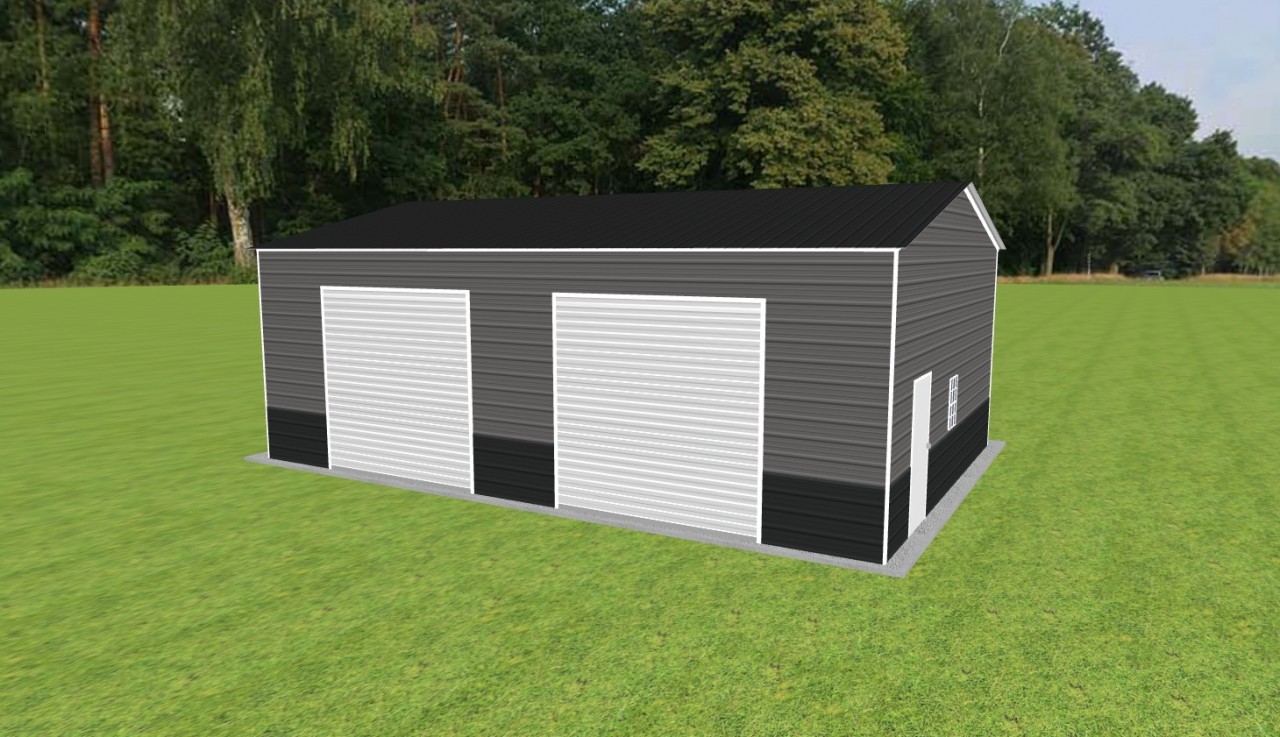 2 Car Garage 24 x 35 x 12 — photo 1