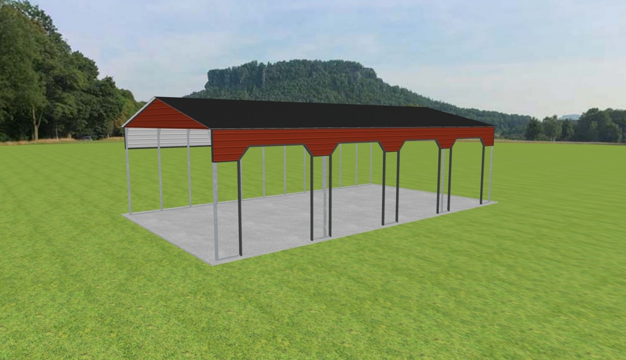 Carport 30 x 55 x 14 — photo 1