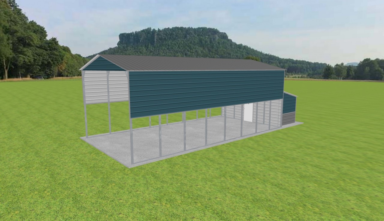 Carport with Storage 20 x 40 x 14 — photo 1