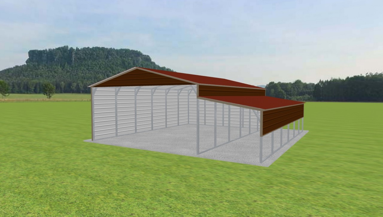 2 Car Carport 20 x 30 x 9 — photo 1