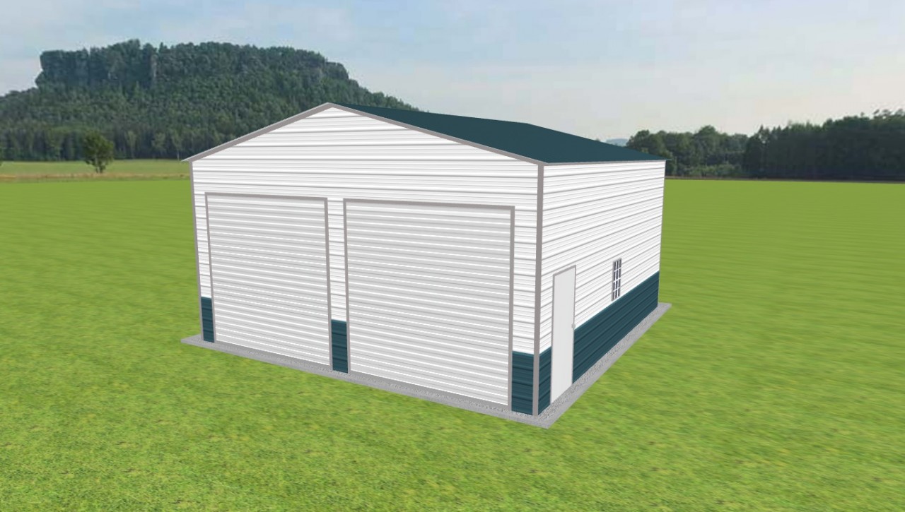 2 Car Garage 24 x 25 x 12 — photo 1